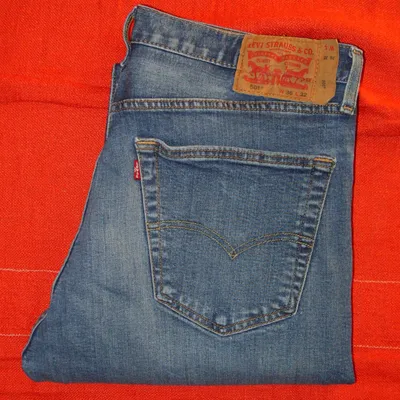 Jean Levi's 501 Droit Stretch Bleu Used W36L32